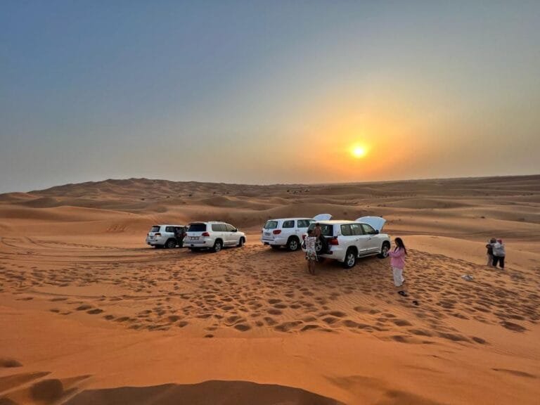 desert safari Bedouin camp tents