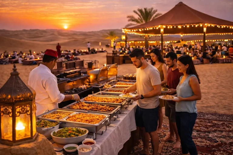 BBQ Buffet Dinner in the Desert