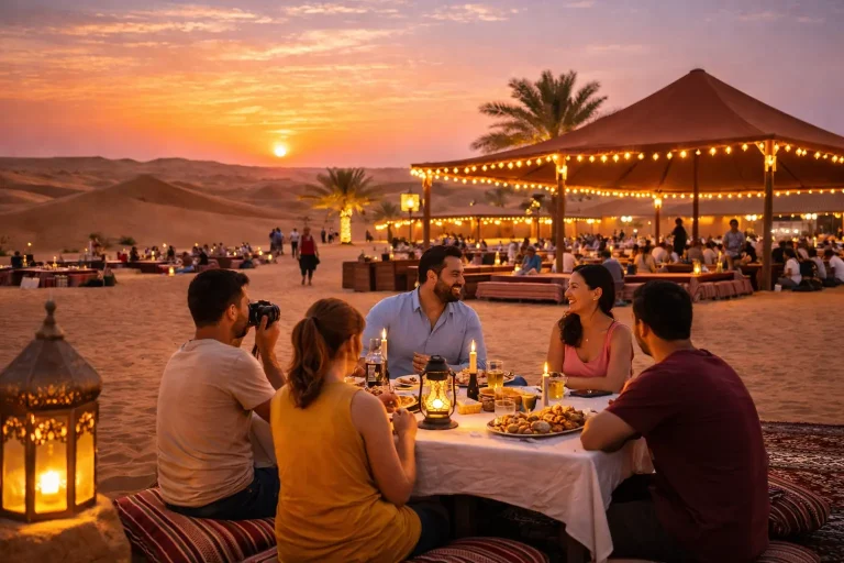 desert camp experience