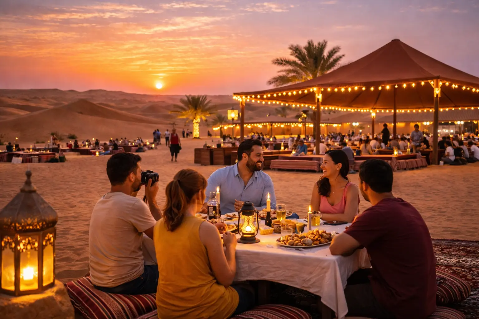 desert camp experience