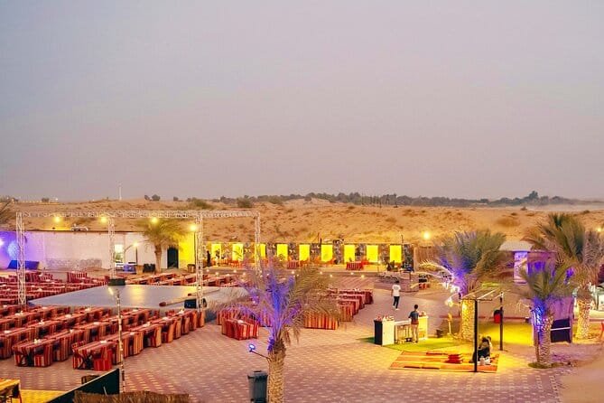 Dune landscape at our Al Khatim desert camp