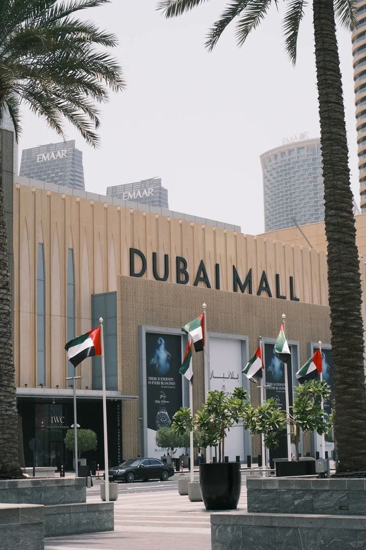 The Dubai Mall Exterior – Things to Do in Dubai Mall